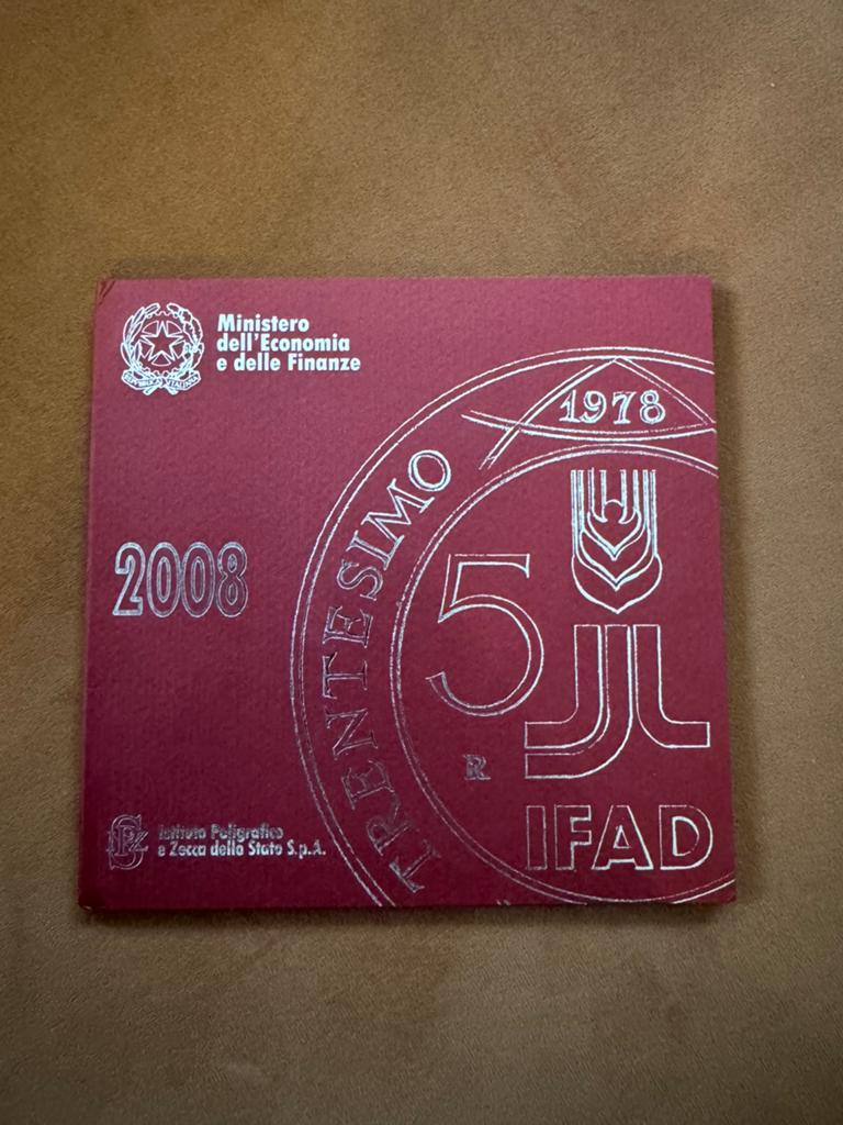 Euroset Italië 2008 FDC/BU, Ophalen of Verzenden, Italië, Overige waardes, Setje