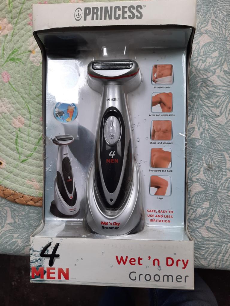 Princess 575701 4 Men Wet 'n Dry Trimmer, Ophalen of Verzenden, Nieuw, Scheren en Epileren