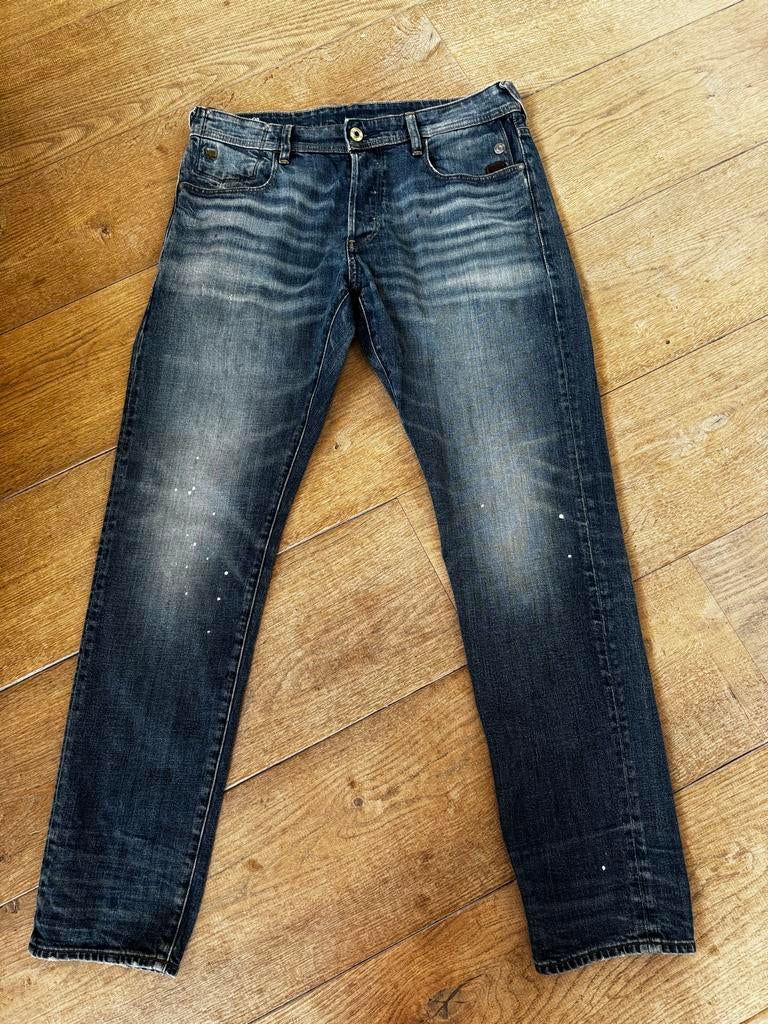 G-Star RAW G-Bleid Slim Jeans W33, Ophalen of Verzenden, Gedragen, Blauw, W33 - W34 (confectie 48/50)