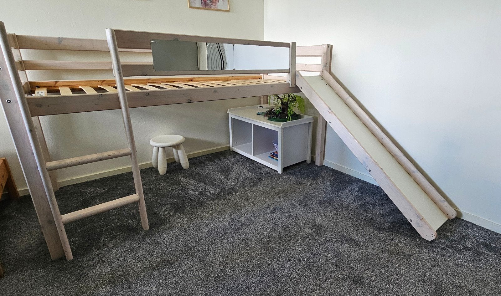 Halfhoogslaper met glijbaan, Ophalen, Gebruikt, Halfhoogslaper