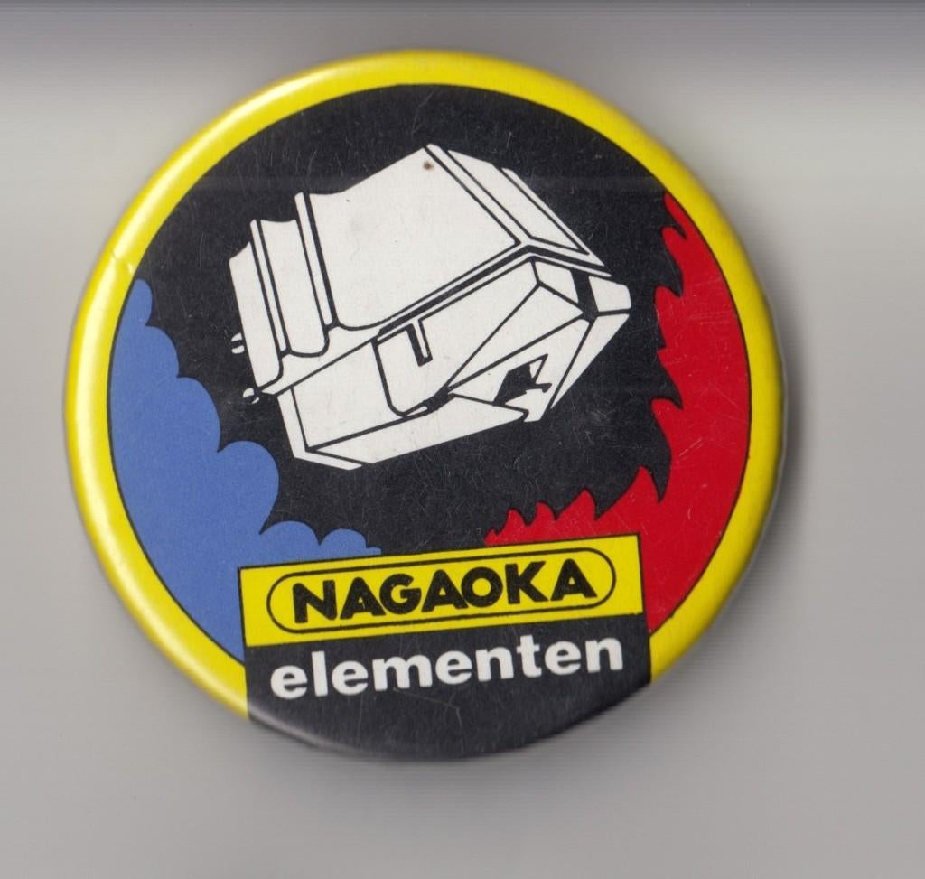 Nagaoka button, Gebruikt, Niet vindbaar, Niet vindbaar, Speldje of Pin