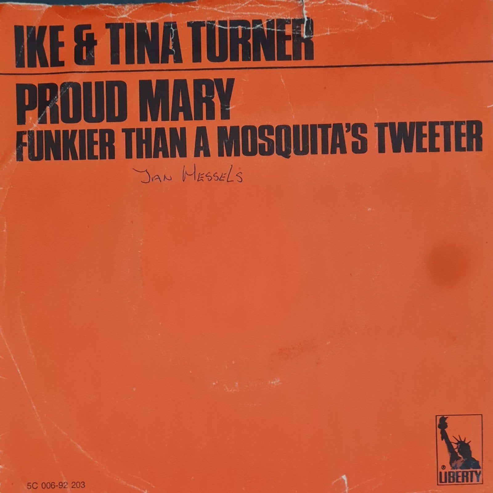 IKE & TINA TURNER  - PROUD MARY (HOES BESCHADIGD), Ophalen of Verzenden, Gebruikt, Pop