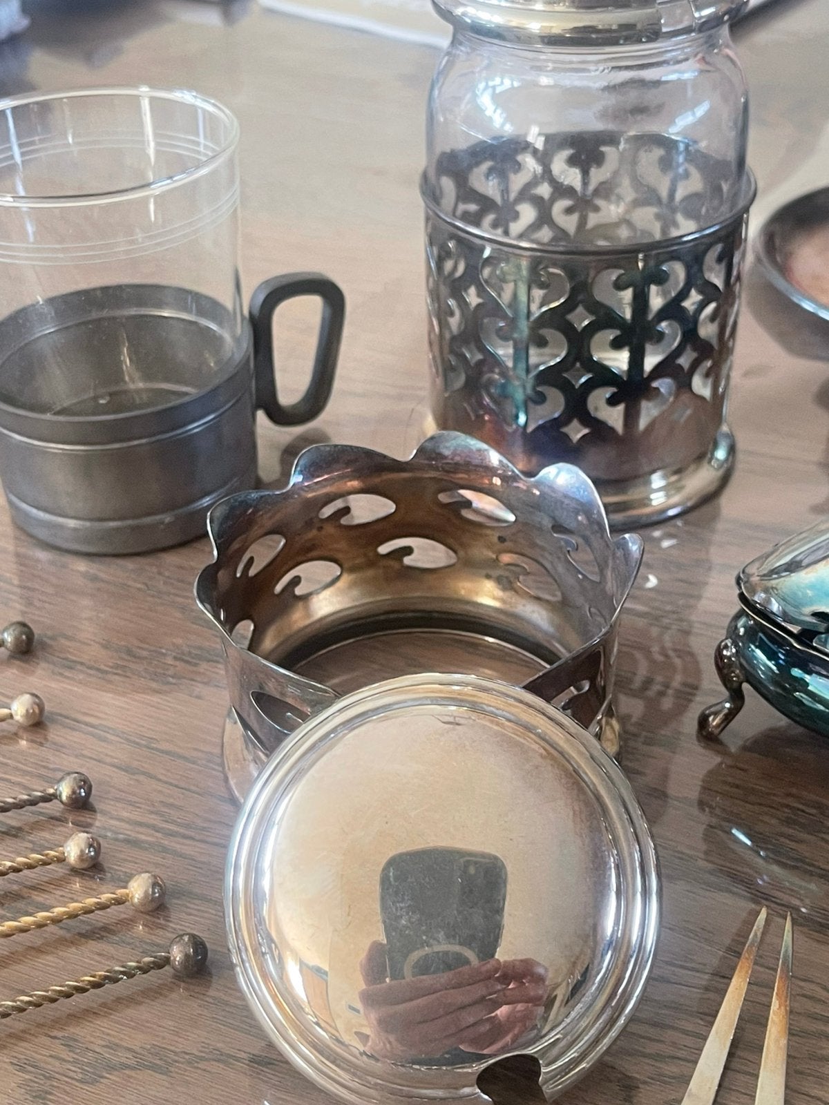 Verzilverde spulletjes, Ophalen of Verzenden, Zilver
