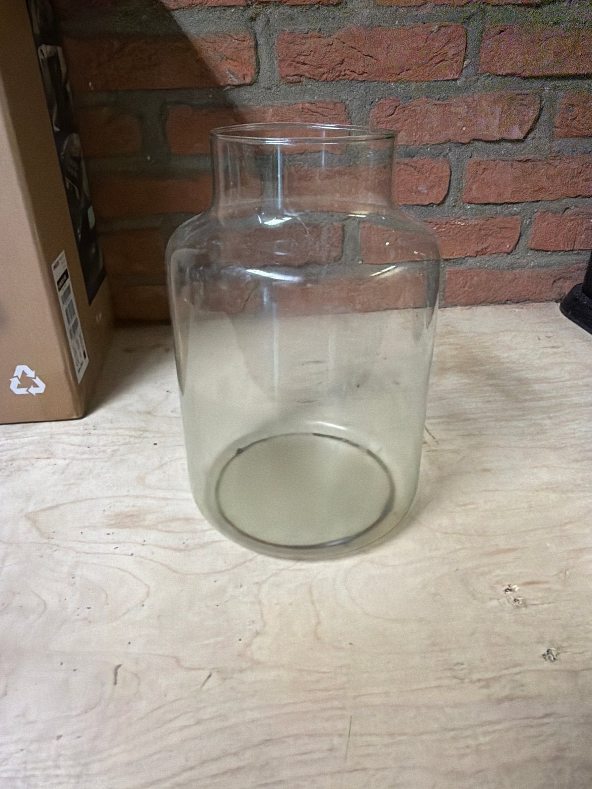Grote vaas/pot, Ophalen