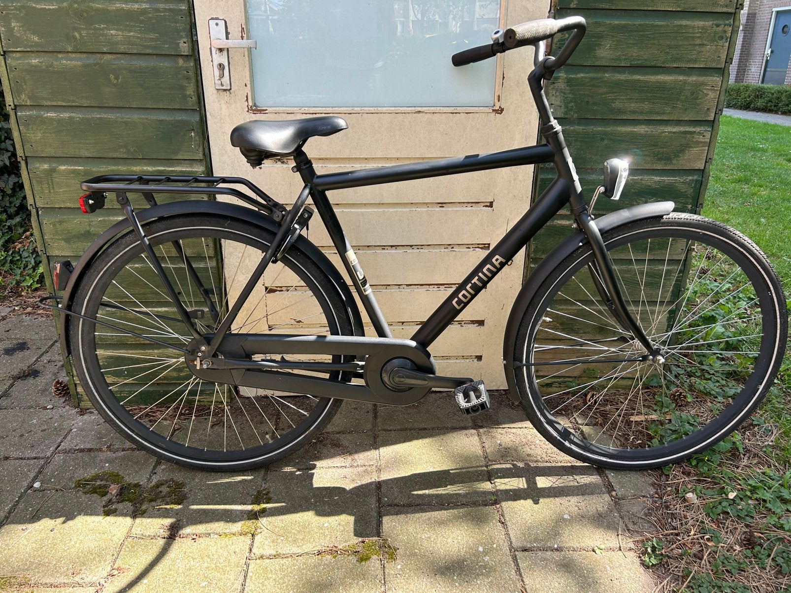 Cortina U1 Herenfiets 28 inch 56 cm in goede staat., Fietsen en Brommers, Fietsen | Heren | Herenfietsen, Terugtraprem, Zo goed als nieuw
