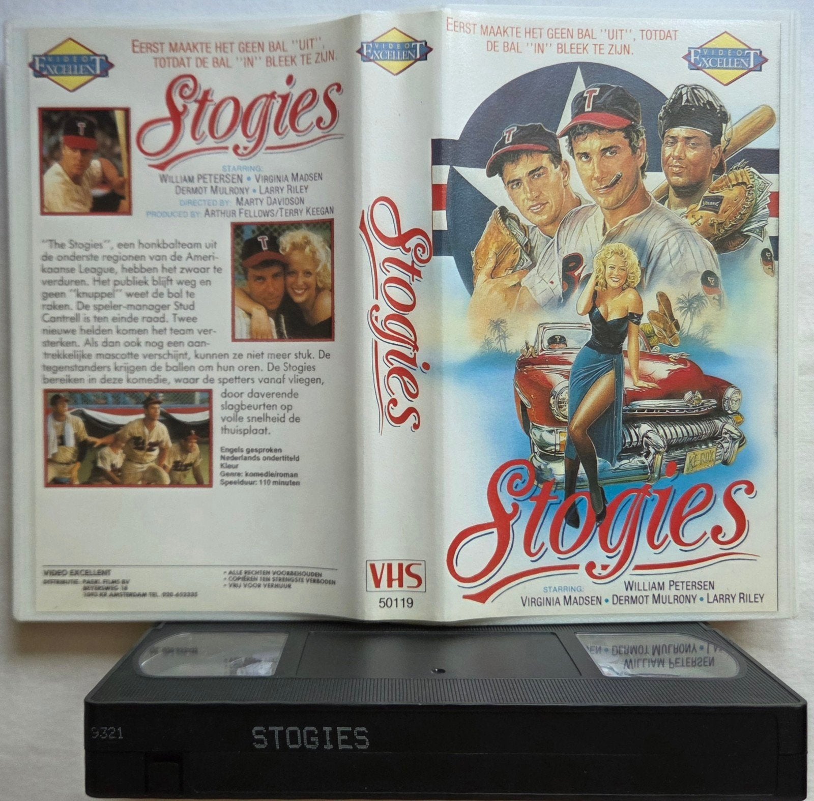 Stogies VHS Comedy, Alle leeftijden, Ophalen of Verzenden, Gebruikt, Actie en Avontuur
