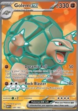 GOLEM EX 189/165 - MEW 151, Ophalen of Verzenden, Nieuw, Losse kaart, Foil