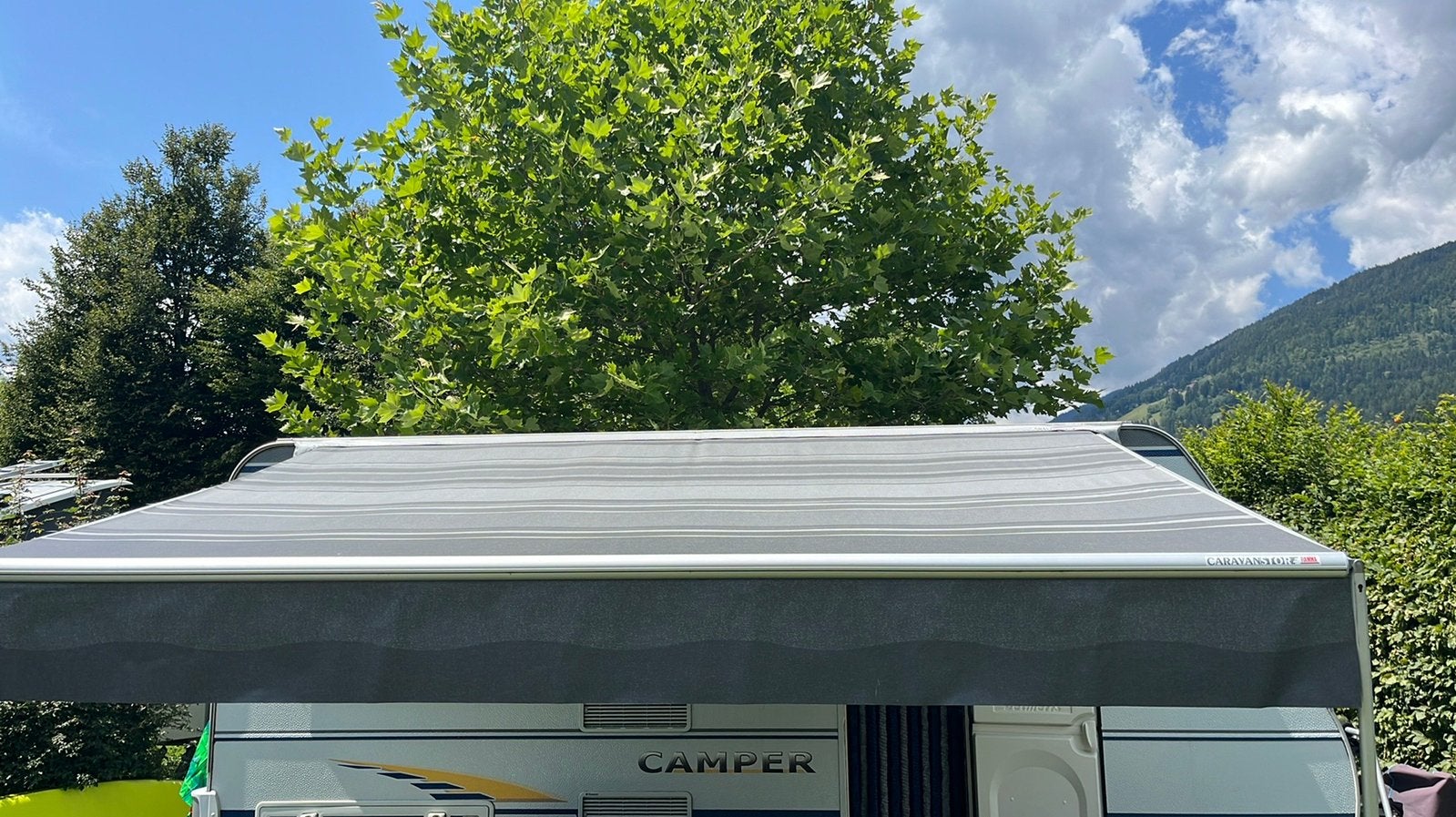 Zakluifel caravanstore fiamma 360 de luxe grey, Ophalen, Zo goed als nieuw