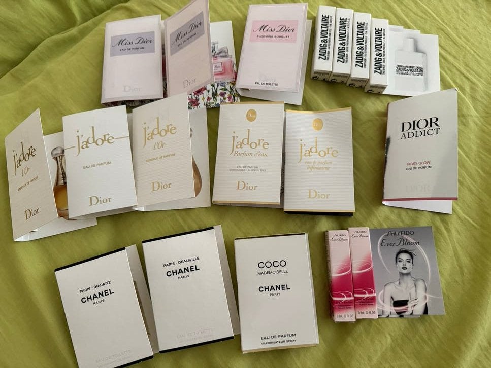 Parfum samples: Chanel, Dior, Zadig & Voltaire, Shiseido, Ophalen of Verzenden, Nieuw
