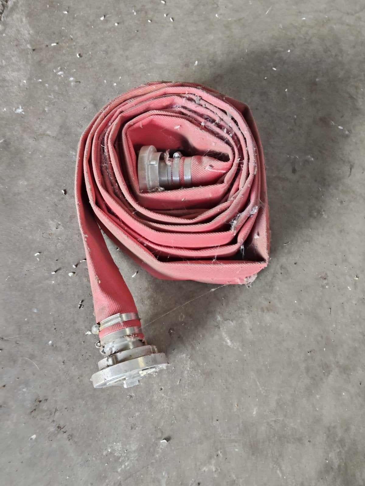 Gebruikte brandweerslang met koppelingen, Ophalen of Verzenden, Gebruikt, Overige typen