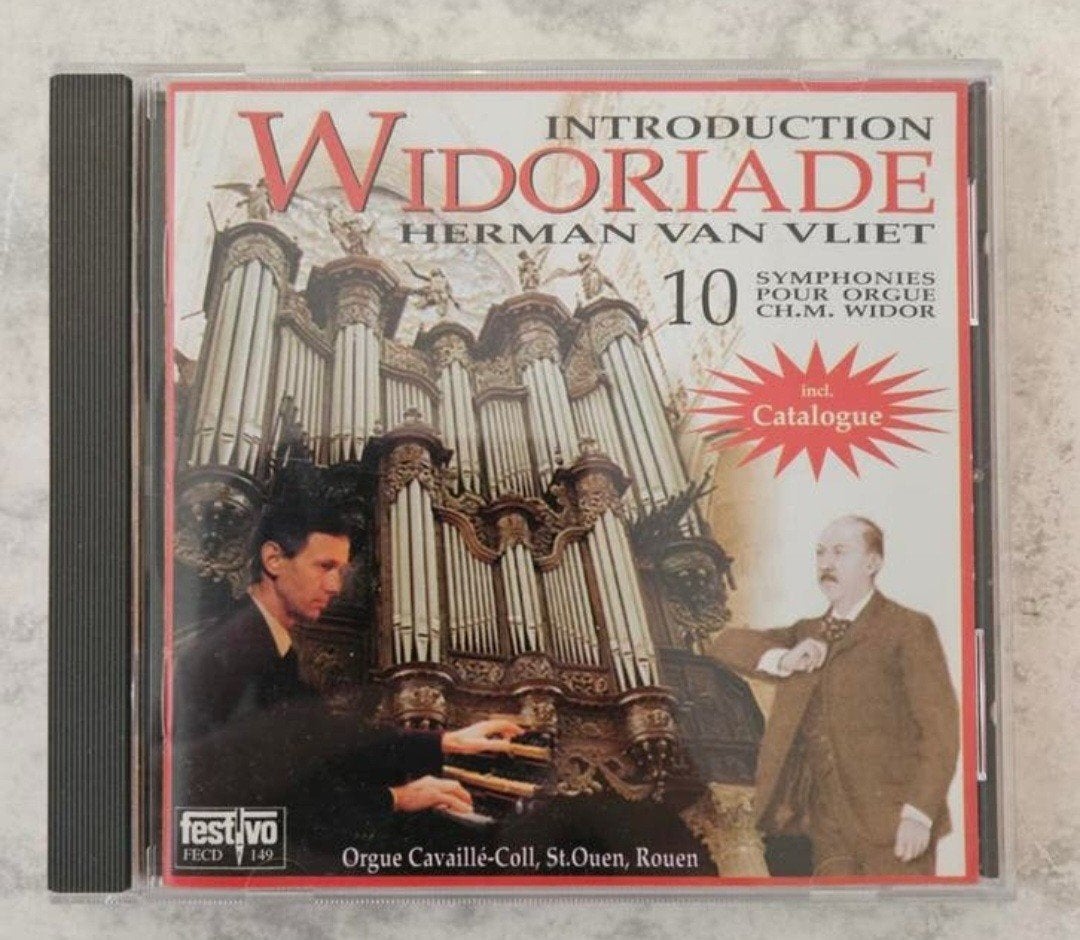 Introduction Widoriade – Herman van Vliet – Orgue Cavaillé-C, Ophalen of Verzenden, Romantiek, Gebruikt