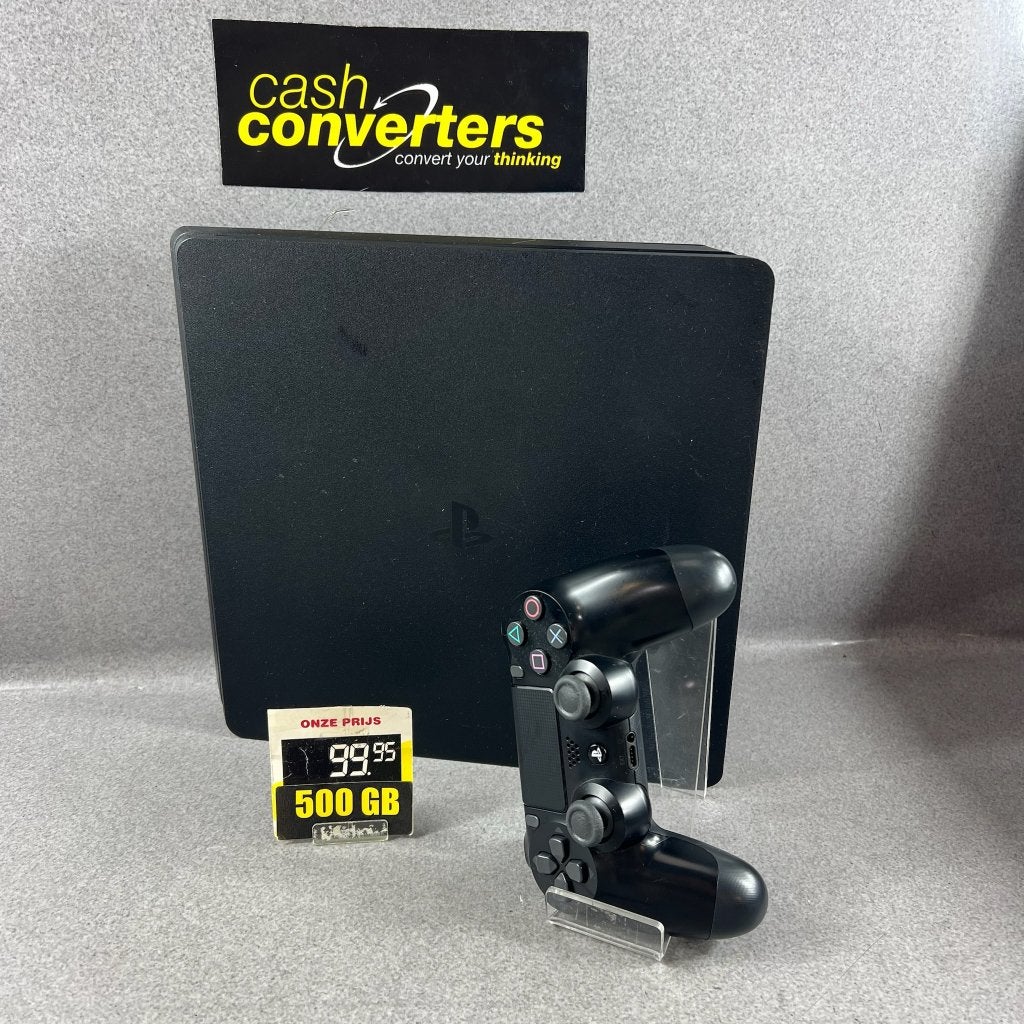 Sony Playstation 4 Slim | 500GB | controller+kabels | 405391, Spelcomputers en Games, Spelcomputers | Sony PlayStation 4, Gebruikt