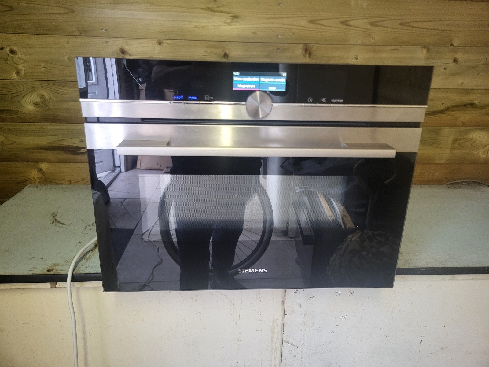 SIEMENS combi oven magnetron grill hete lucht, Witgoed en Apparatuur, Ophalen of Verzenden, Zo goed als nieuw, Hete lucht