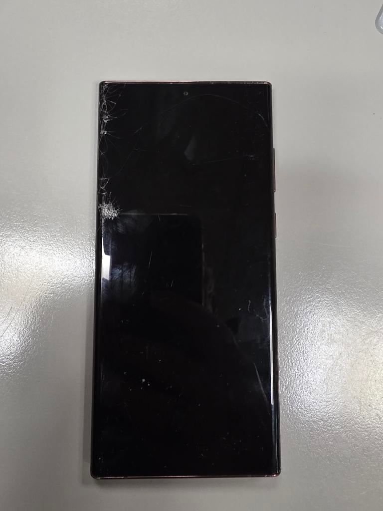 Samsung Galaxy S22 Ultra - Scherm gebroken, Telecommunicatie, Mobiele telefoons | Samsung, 256 GB, Ophalen of Verzenden, Paars