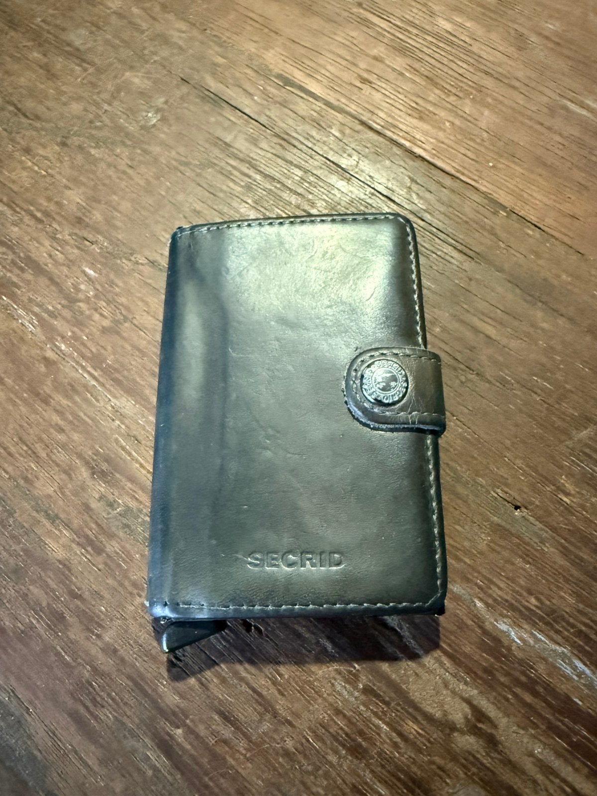 Te koop: Secrid Slim Wallet, Overige merken, Gebruikt, Ophalen of Verzenden, Grijs