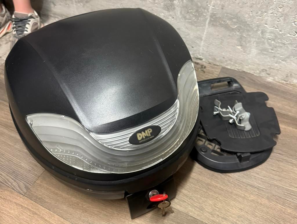 DMP Topkoffer Scooter/Motor Zwart - Nieuw - 2 Sleutels, Ophalen of Verzenden, Nieuw