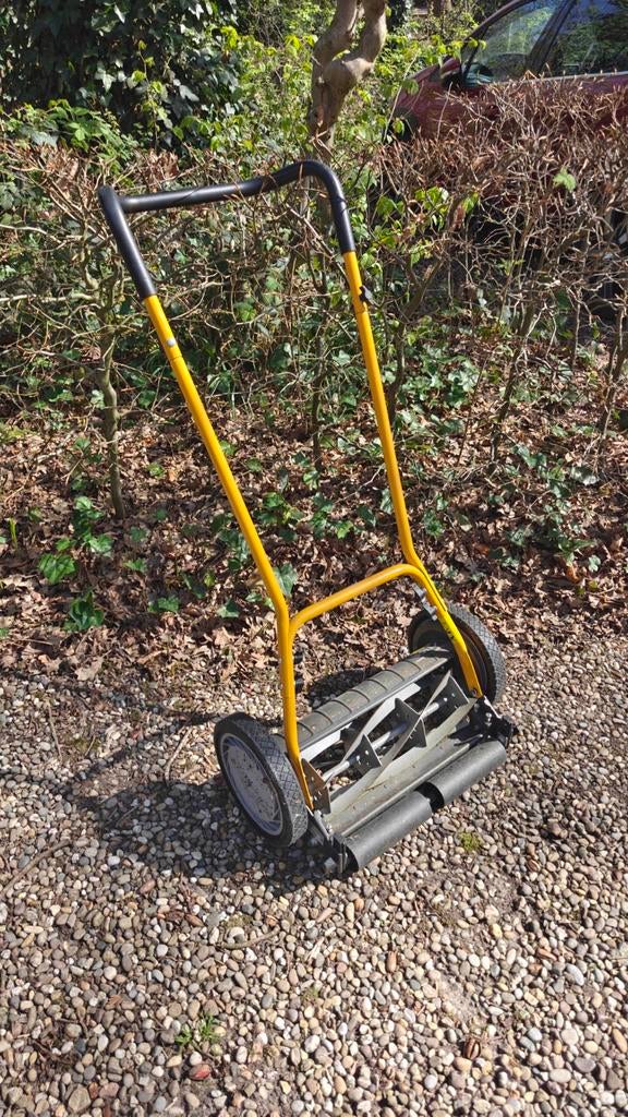 Stiga handgrasmaaier SCM 240R, Tuin en Terras, Grasmaaiers, Kooimesmaaier, Ophalen