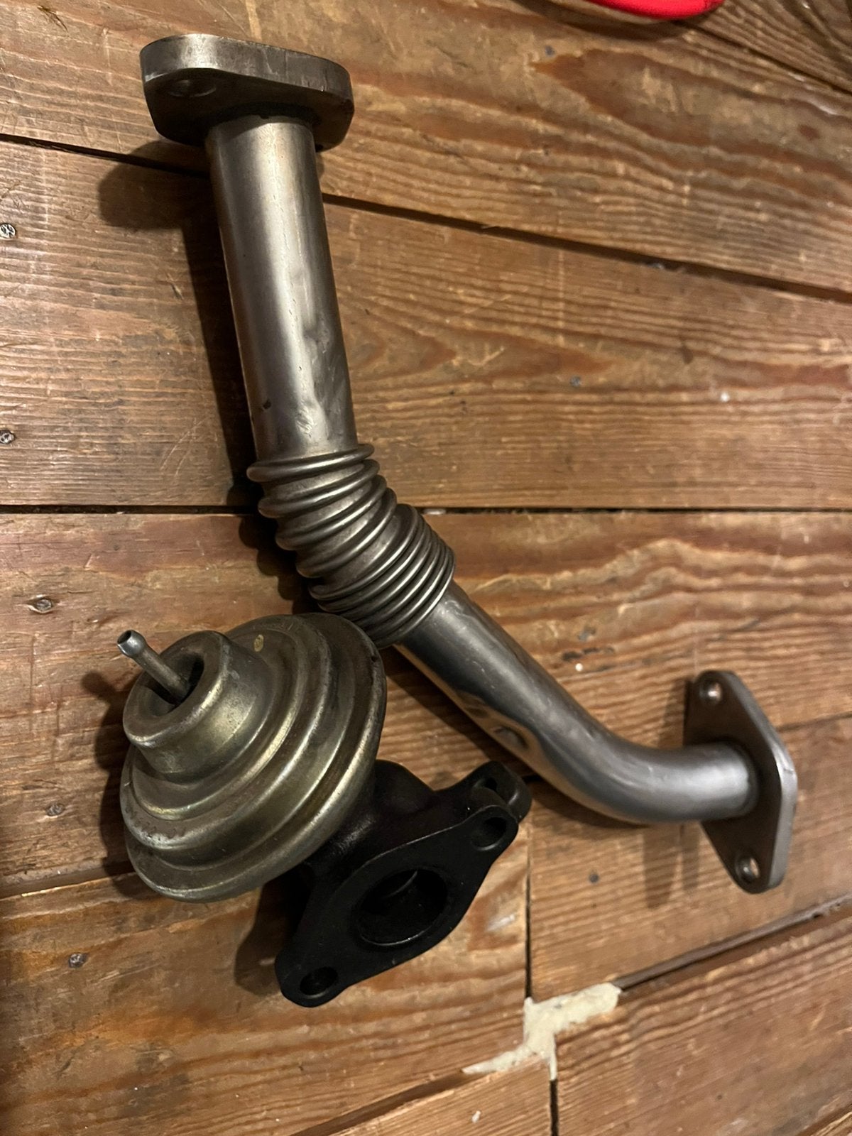 EGR klep en pijp VW golf caddy passat seat, Ophalen of Verzenden, Gebruikt, Seat