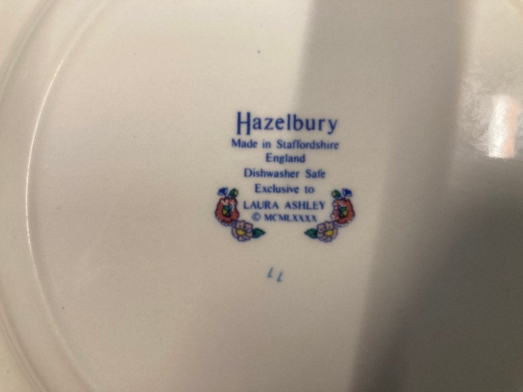 T.k. Laura Ashley theeservies compleet, Ophalen of Verzenden