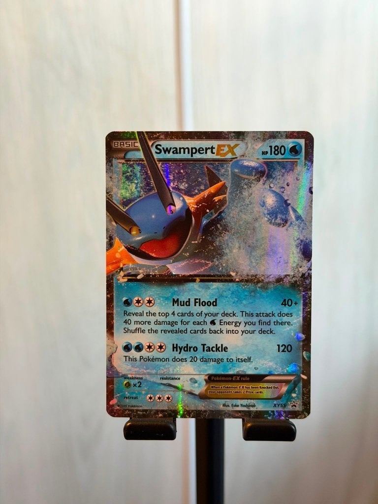 Swampert EX XY55 XY Black Star Promos Promo NM, Verzenden, Nieuw, Losse kaart, Foil