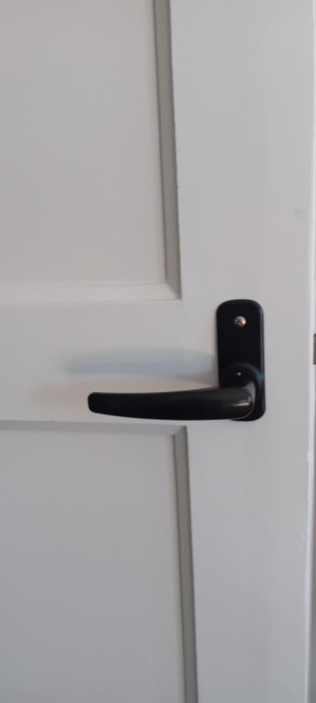 Bakelieten deurklinken en wc slotjes, Doe-het-zelf en Verbouw, Deuren en Horren, Ophalen of Verzenden, Binnendeur, Minder dan 200 cm