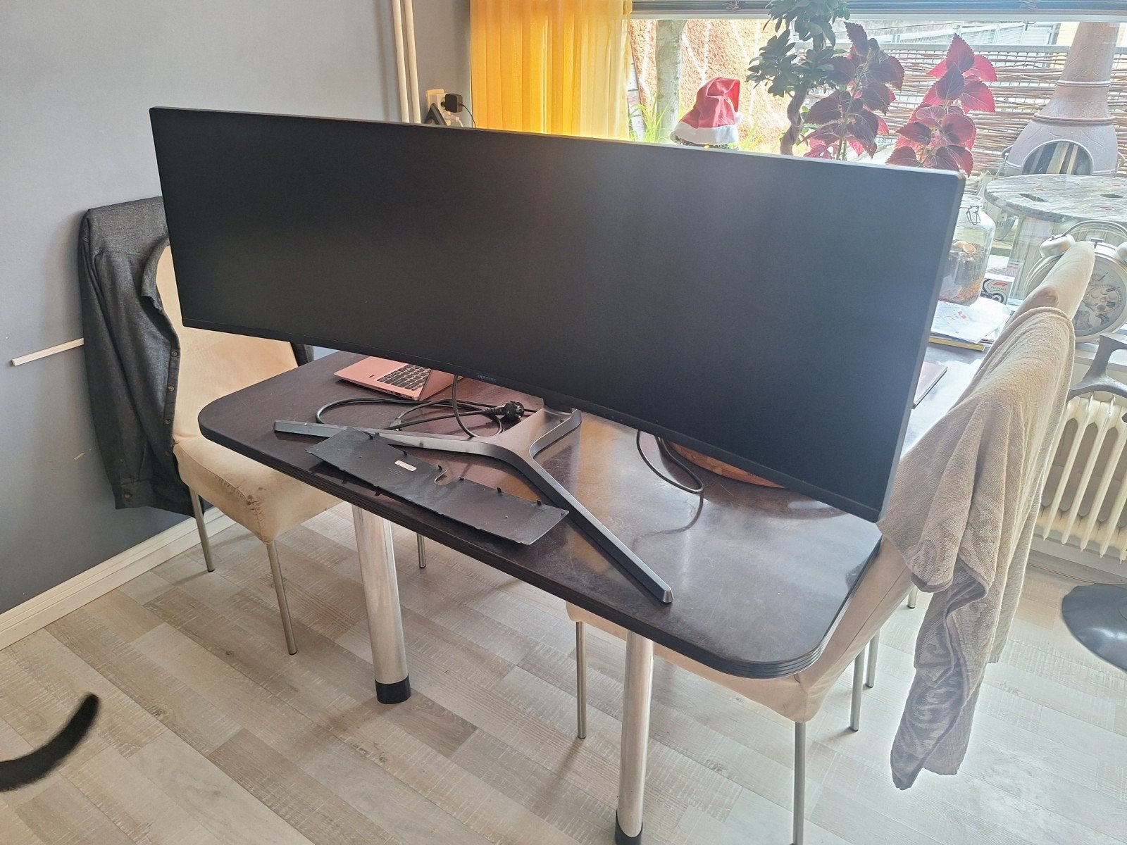 Samsung C49HG90DMR 49 inch Ultrawide Gaming Monitor, In hoogte verstelbaar, 101 t/m 150 Hz, VA, Zo goed als nieuw
