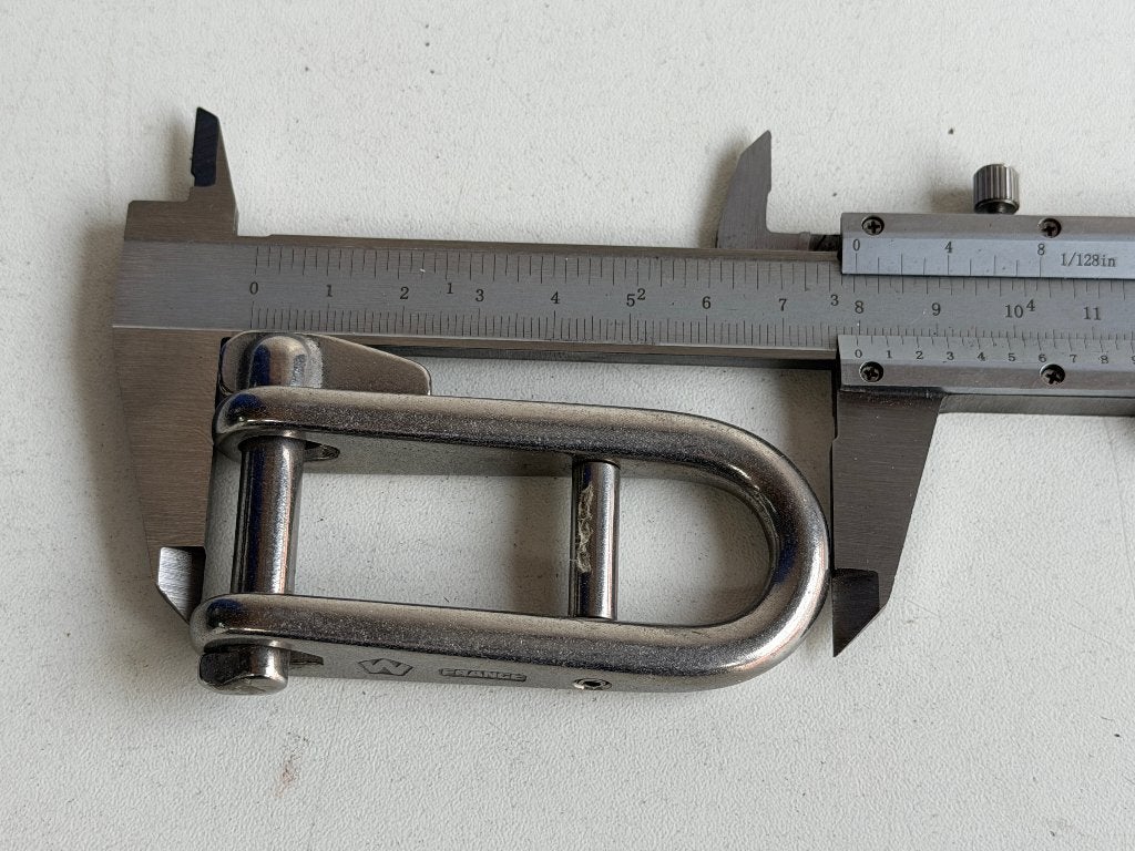 Wichard Sleutelsluiting met brug 80 mm, Ophalen of Verzenden, Zo goed als nieuw, Overige typen
