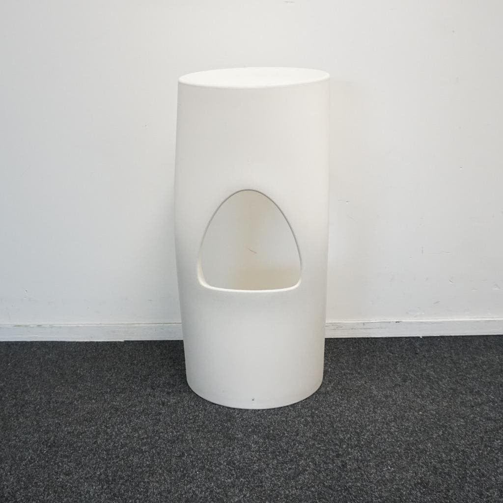Mobles114 Barcelona Flod Design Barkrukken | Wit | 77 cm, Kunststof, -, -, 60 tot 90 cm