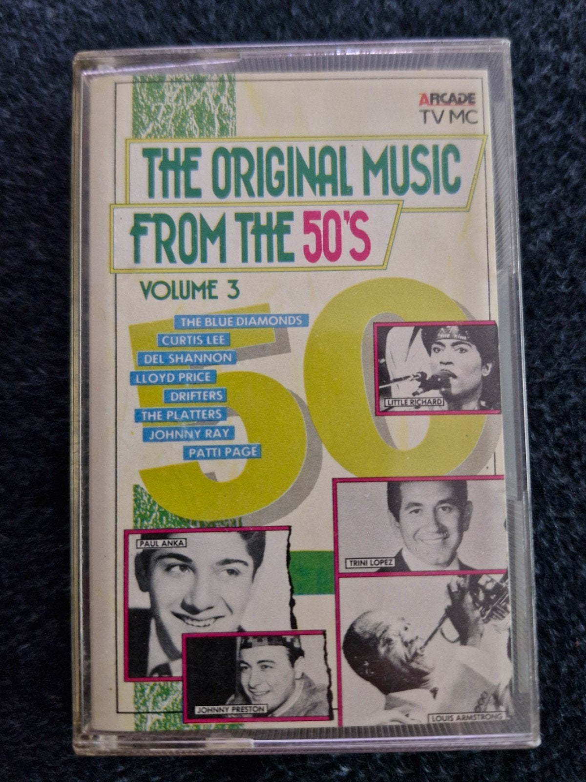Cassettebandje The Original Music From The 50's Volume 3, Gebruikt, 1 bandje, Ophalen of Verzenden, Voorbespeeld