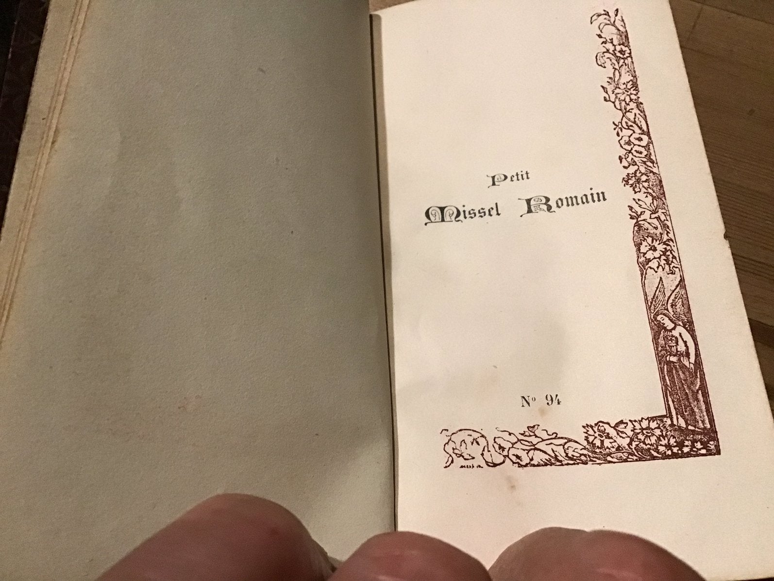 Oud missaal gebedenboek Missel Romain, Ophalen of Verzenden