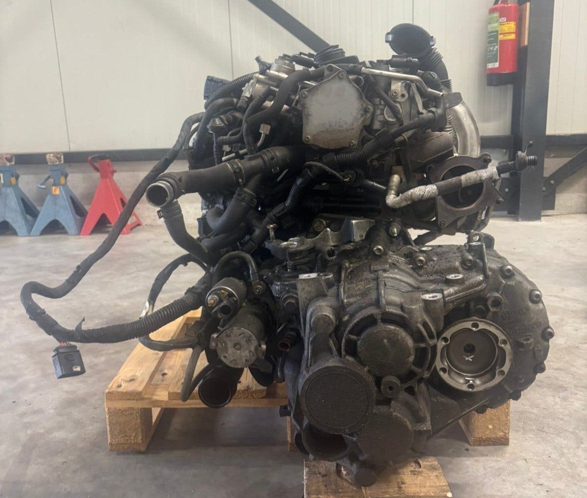 Audi TT 2.0 TFSI BWA motorblok met turbo en transmissie, Auto-onderdelen, Motor en Toebehoren, Ophalen, Gebruikt, Audi