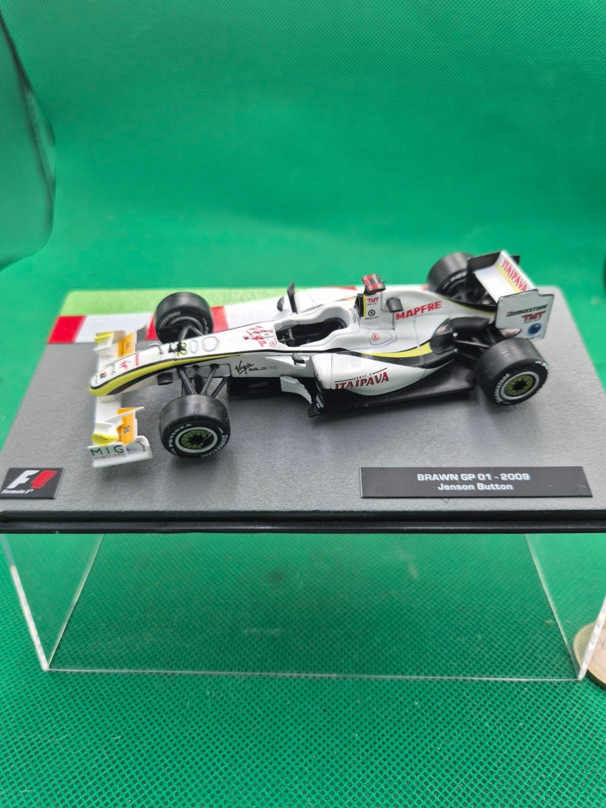 700 Brawn GP 01 2009 J Button 1/43 Altya, Ophalen of Verzenden, Zo goed als nieuw, Auto, Overige merken