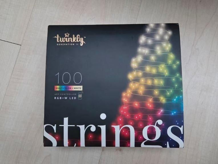 Twinkly Generation II - 100 Multicolor + White LED Strings, Diversen, Kerst, Ophalen of Verzenden, Nieuw