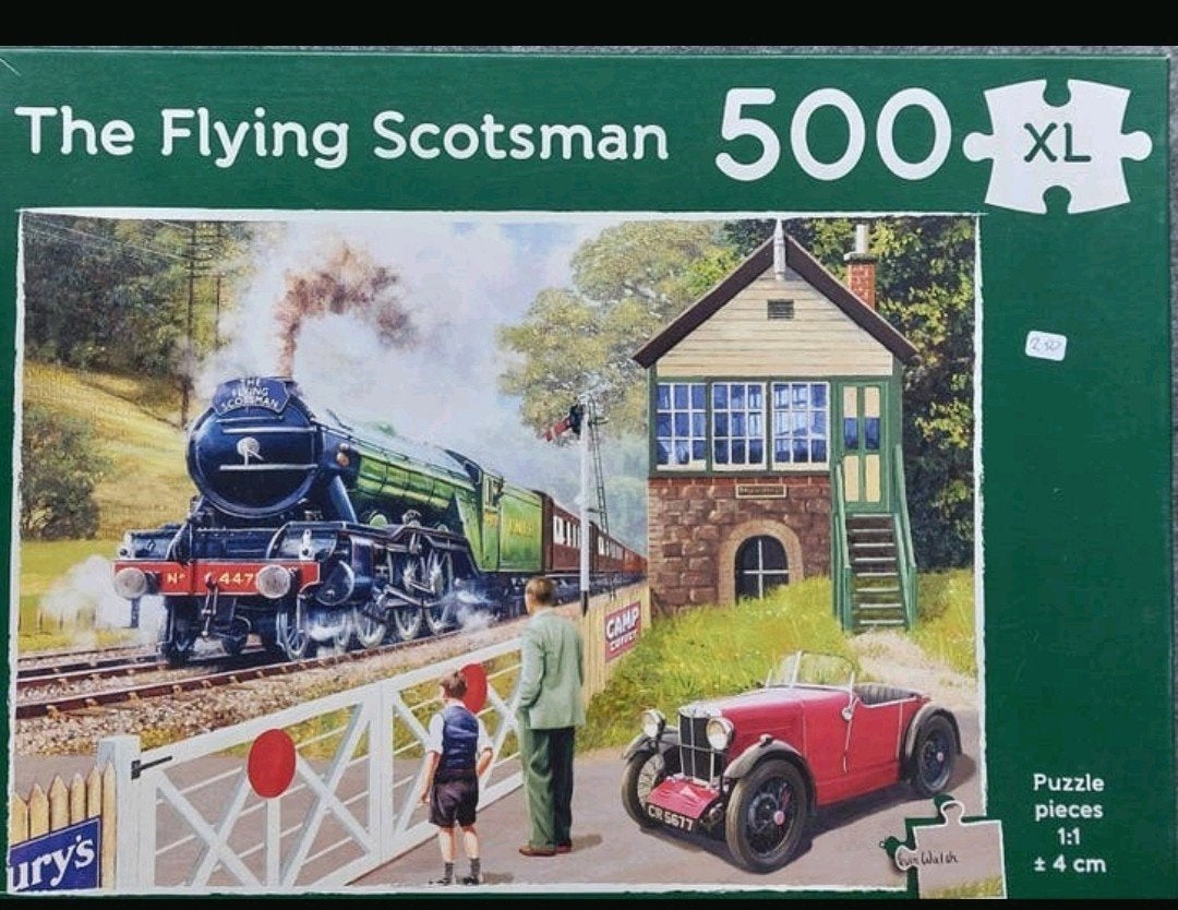 The Flying Scotsman puzzel 500 XL stukjes, Ophalen of Verzenden, Legpuzzel