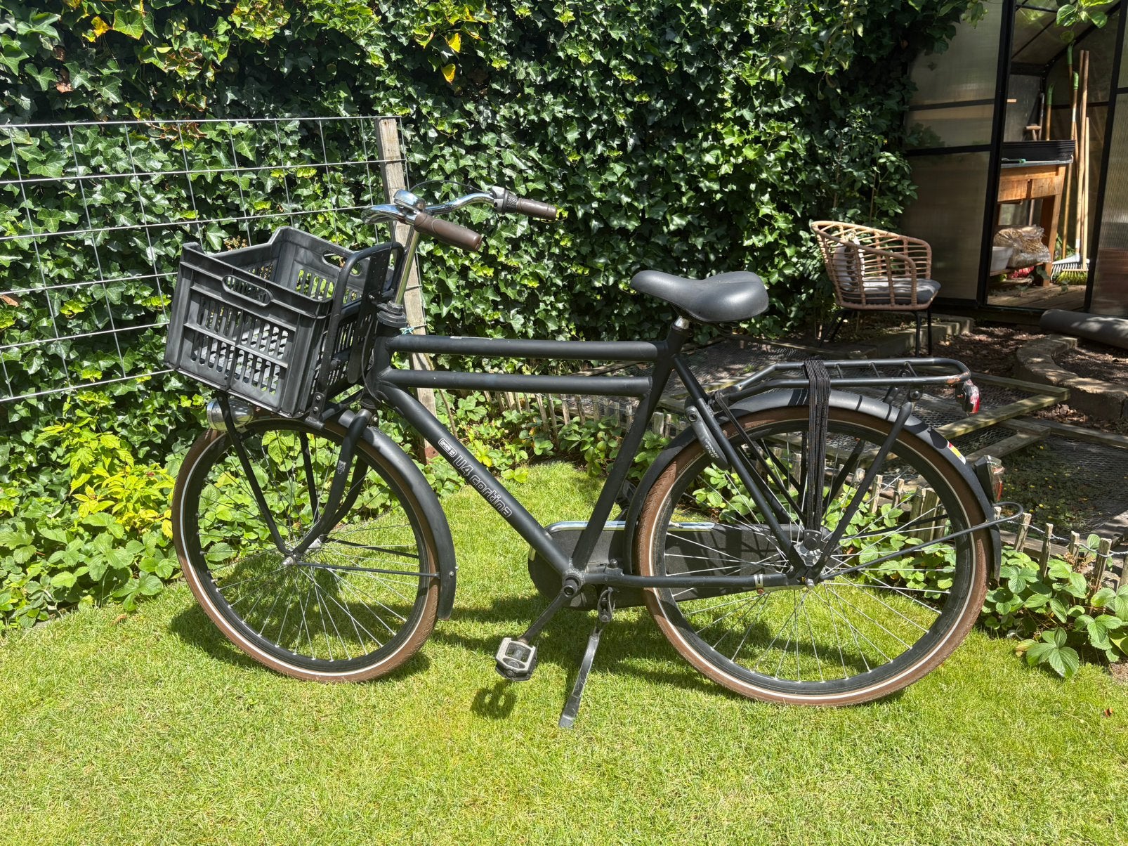Cortina 28 inch herenfiets, Fietsen en Brommers, Fietsen | Heren | Herenfietsen, Terugtraprem, Gebruikt, Versnellingen, 57 tot 61 cm
