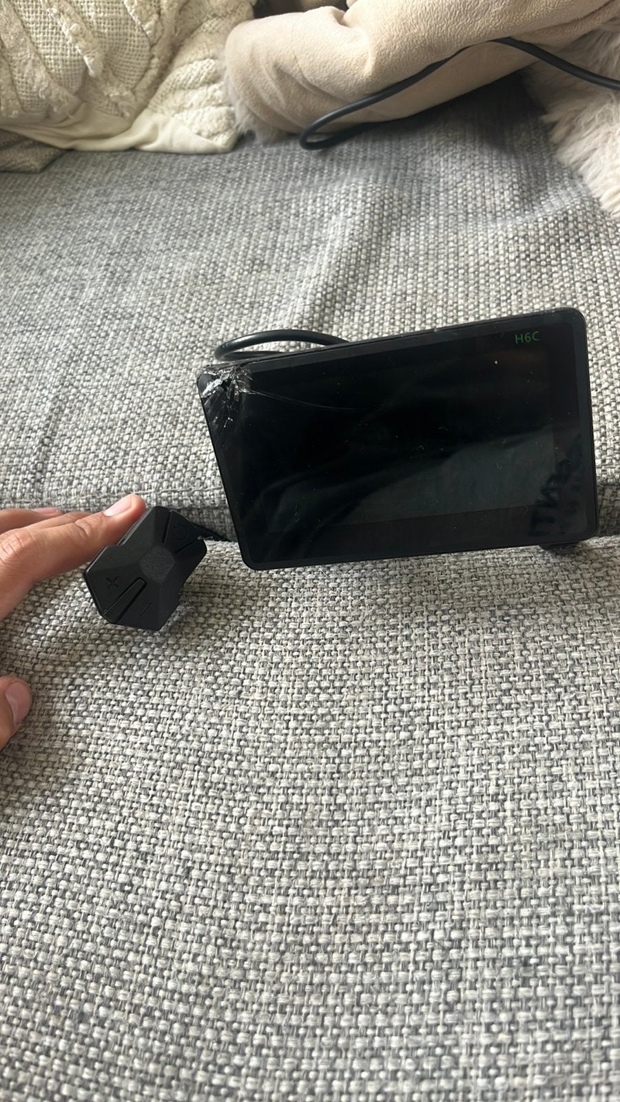 100% werkend beschadigd H6C display (OPVOERBAAR), Elektrische fiets, Gebruikt, Overige typen, Kunststof
