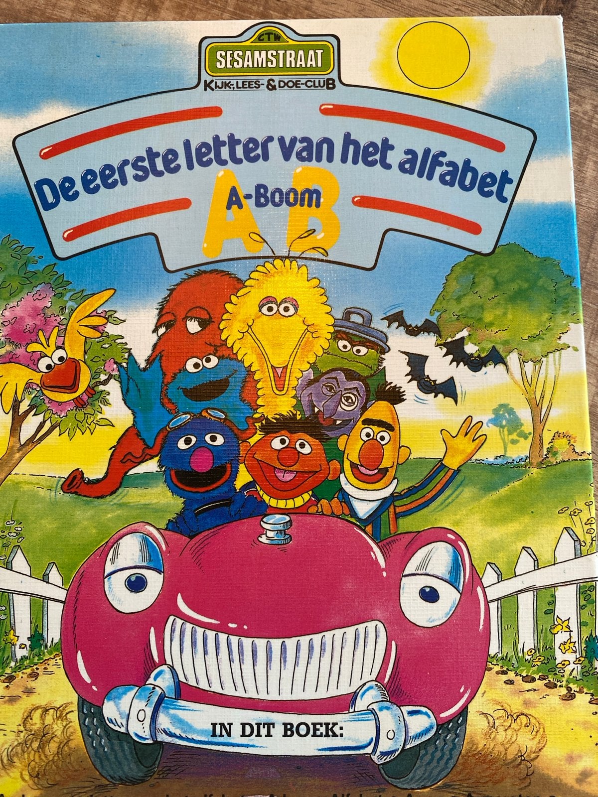 Sesamstraat: De eerste letter van het alfabet A-Boom, Boeken, Ophalen of Verzenden, Gelezen, 2 tot 3 jaar