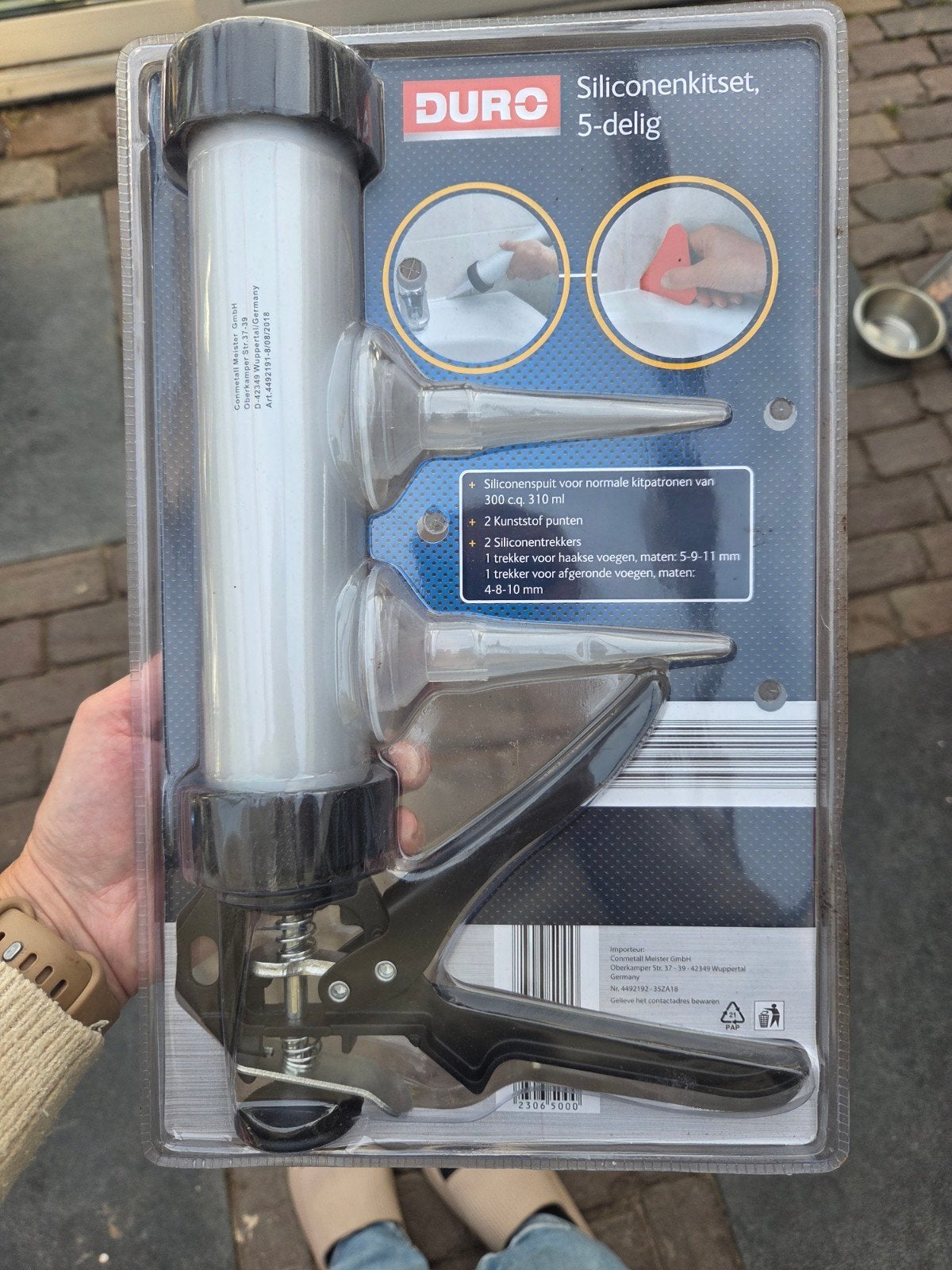 Duro Siliconenkitset, 5-delig - Nieuw in verpakking, Ophalen of Verzenden, Nieuw