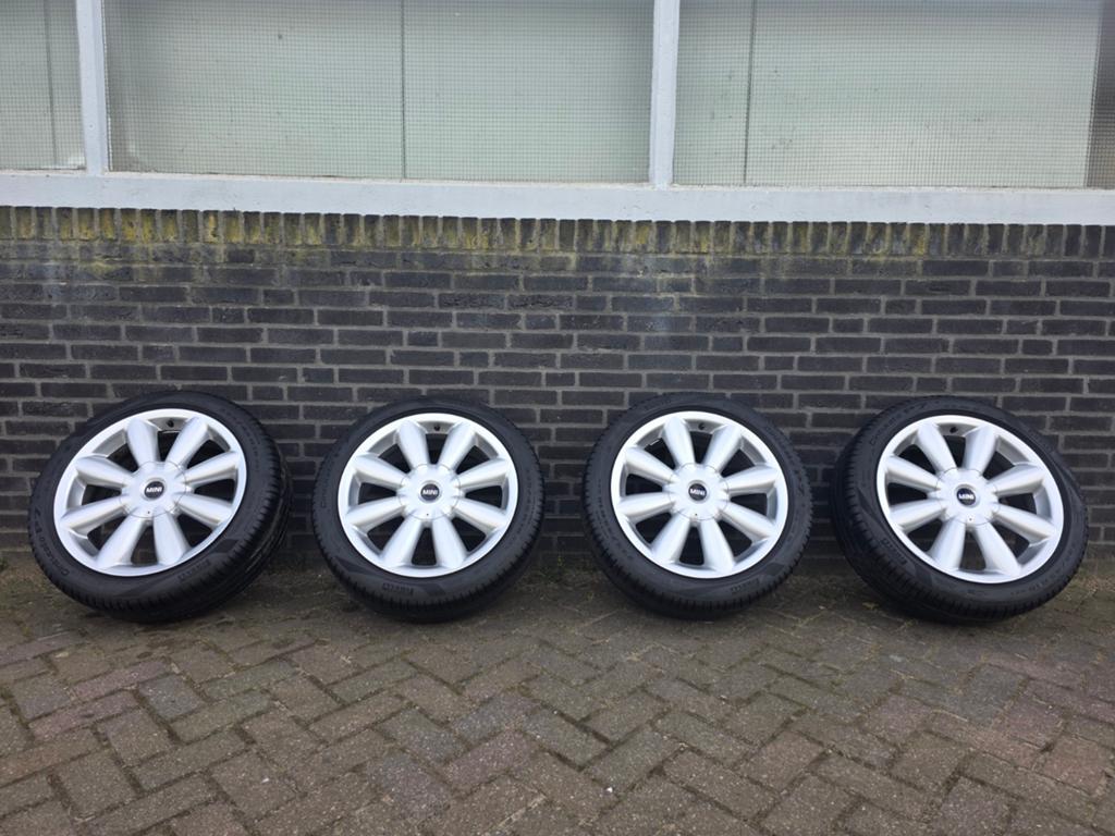 5x112 Countryman 18 inch (R60/61) zgan banden nette velgen, 18 inch, Gebruikt, Ophalen of Verzenden, Band(en)