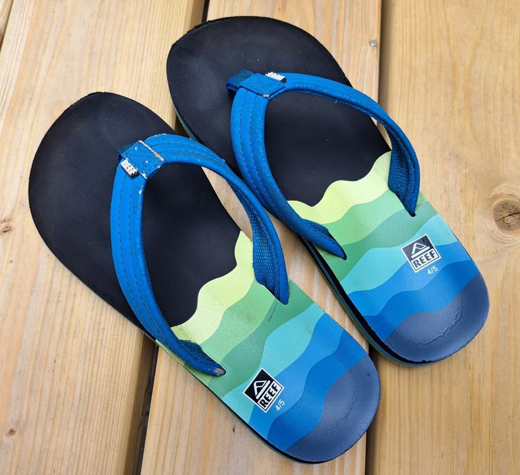 Reef slippers maat 4/5, Ophalen of Verzenden, Gebruikt, Overige typen