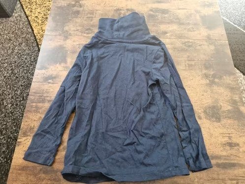 Donkerblauw shirt met dieren met kol Maat 110 h3, C&A, C&A, Onbekend, Nieuw