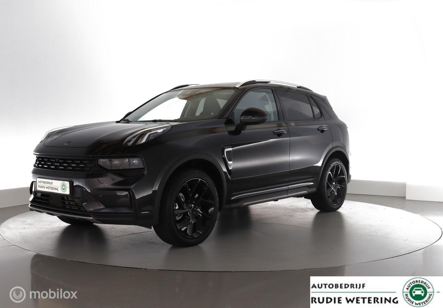Lynk & Co 01 1.5 PHEV Black Style|Zwarte hemel|rolhoes|pano|, Auto's, Stof, Zwart, Met garantie (alle), Automatische klimaatregeling