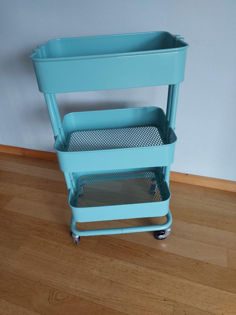IKEA keukencollectie lichtblauw/ turquoise, Ophalen, Zo goed als nieuw