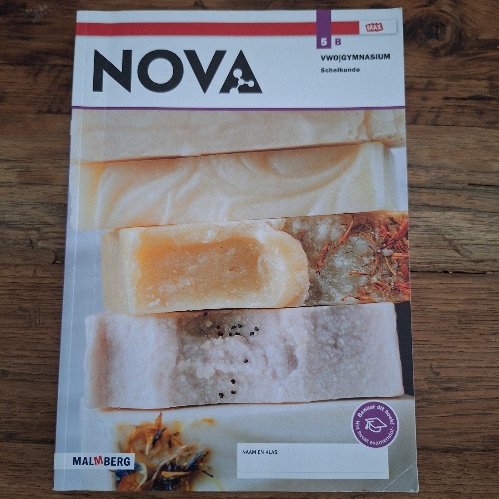 NOVA Scheikunde 5 VWO/Gymnasium, Gelezen, Leo Kwakernaat, Tessa Lodewijks, Joris Schouten, Manon vd Waal, VWO, Scheikunde