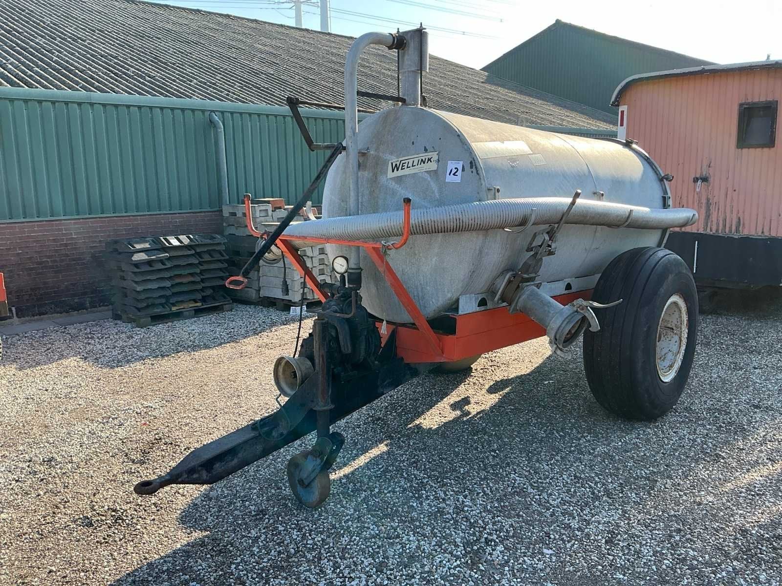 WELLINK 3000 Tank aanhangwagen, Overige, Gewasbescherming en Bemesting