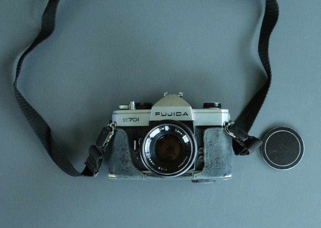 Fujica ST 701 Fujinon 1.8 55 mm, Ophalen, Gebruikt, Spiegelreflex, Fuji