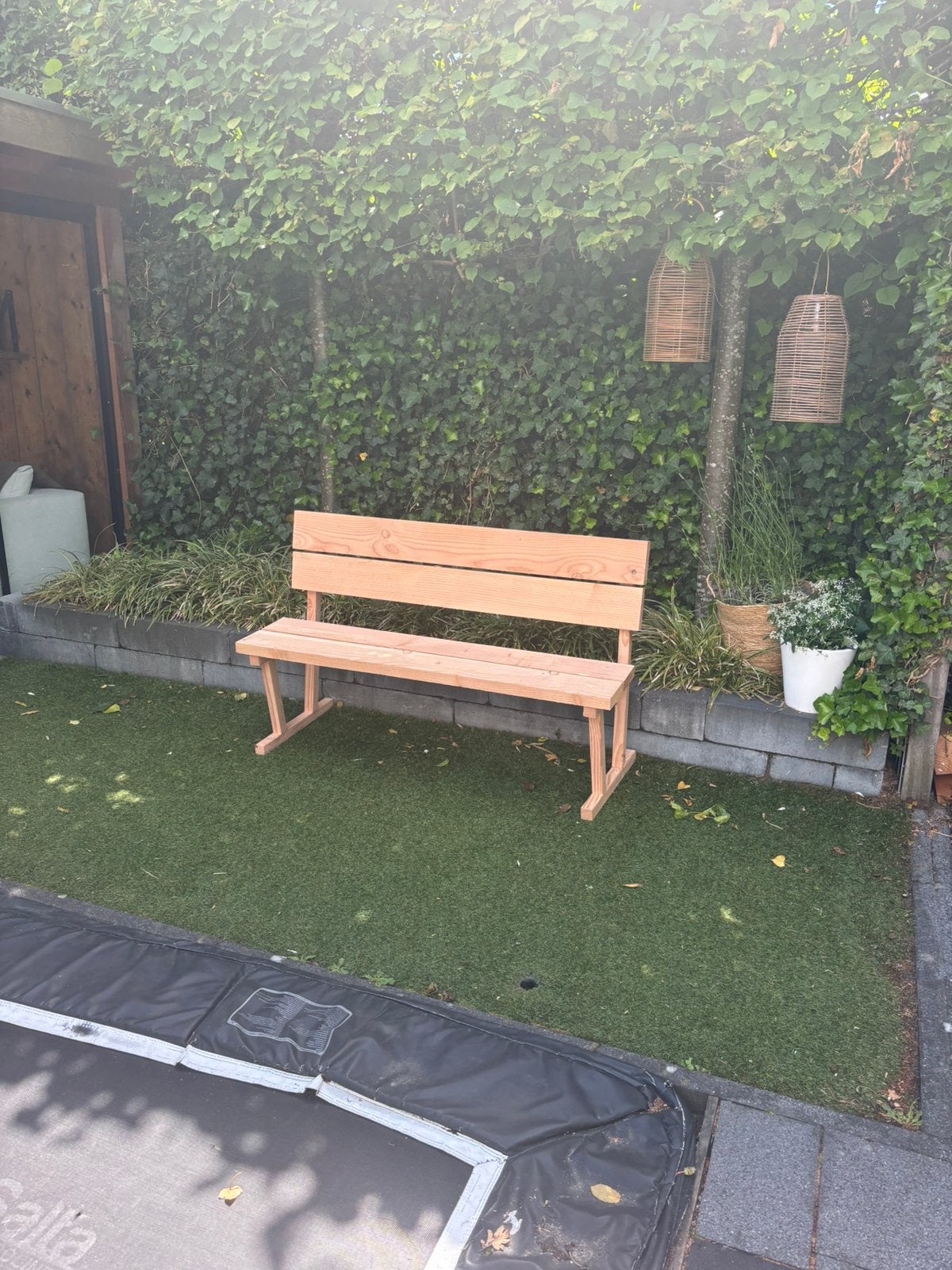 Tuinbank, Ophalen, Nieuw, Hout