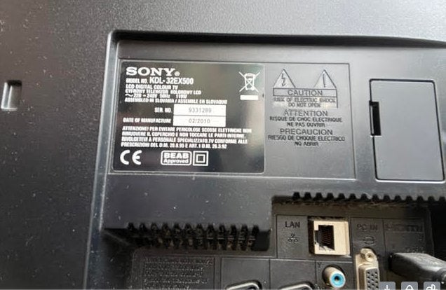 Sony Bravia KDL-32EX500, Audio, Tv en Foto, Televisies, Ophalen, Gebruikt, 50 Hz, 80 tot 100 cm