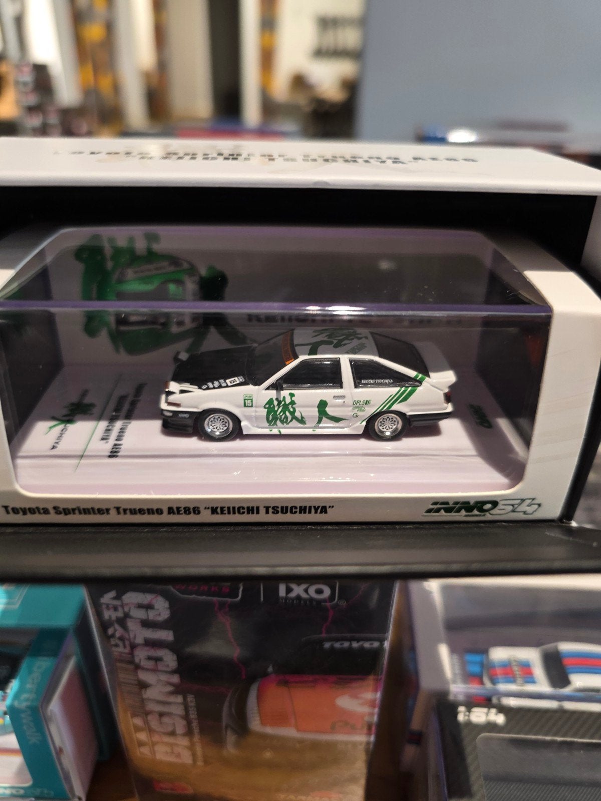 INNO64 Toyota Sprinter Trueno AE86 "KEIICHI TSUCHIYA", Onbekend, Ophalen of Verzenden, Onbekend, Nieuw