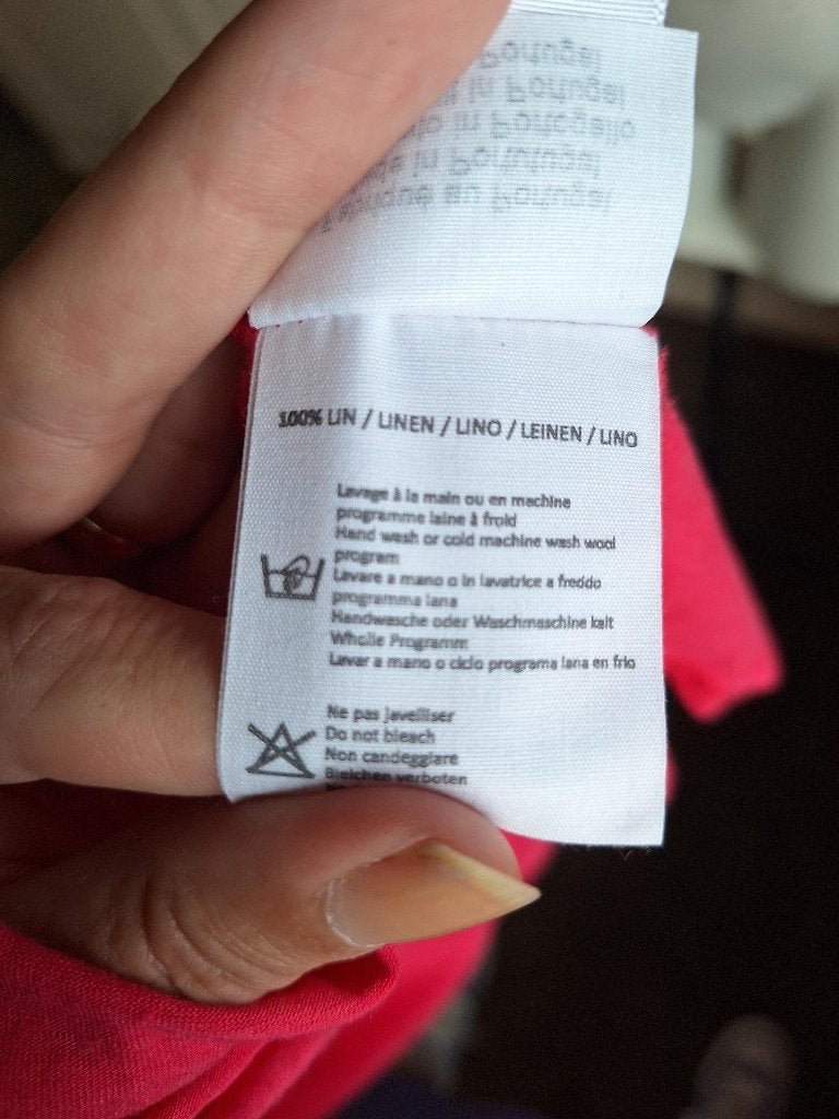 Absolut Cashmere lange hard roze jurk L, Kleding | Dames, Verzenden, Maat 42/44 (L), Zo goed als nieuw, Roze